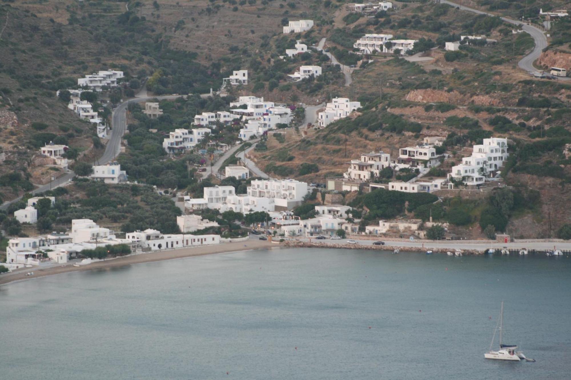 Alexandros Hotel Platis Gialos  Bagian luar foto