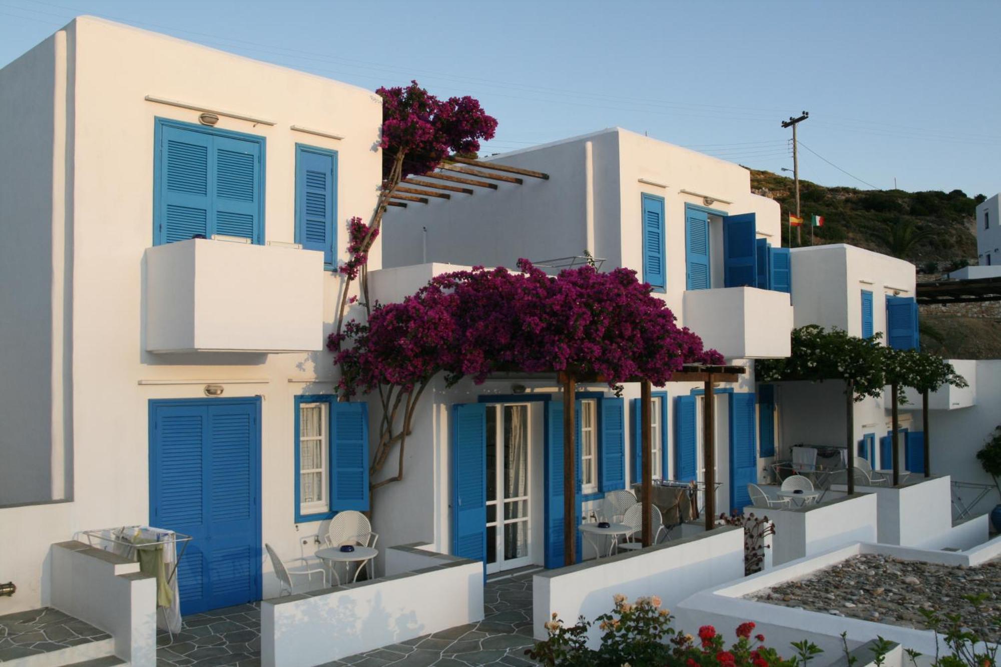 Alexandros Hotel Platis Gialos  Bagian luar foto