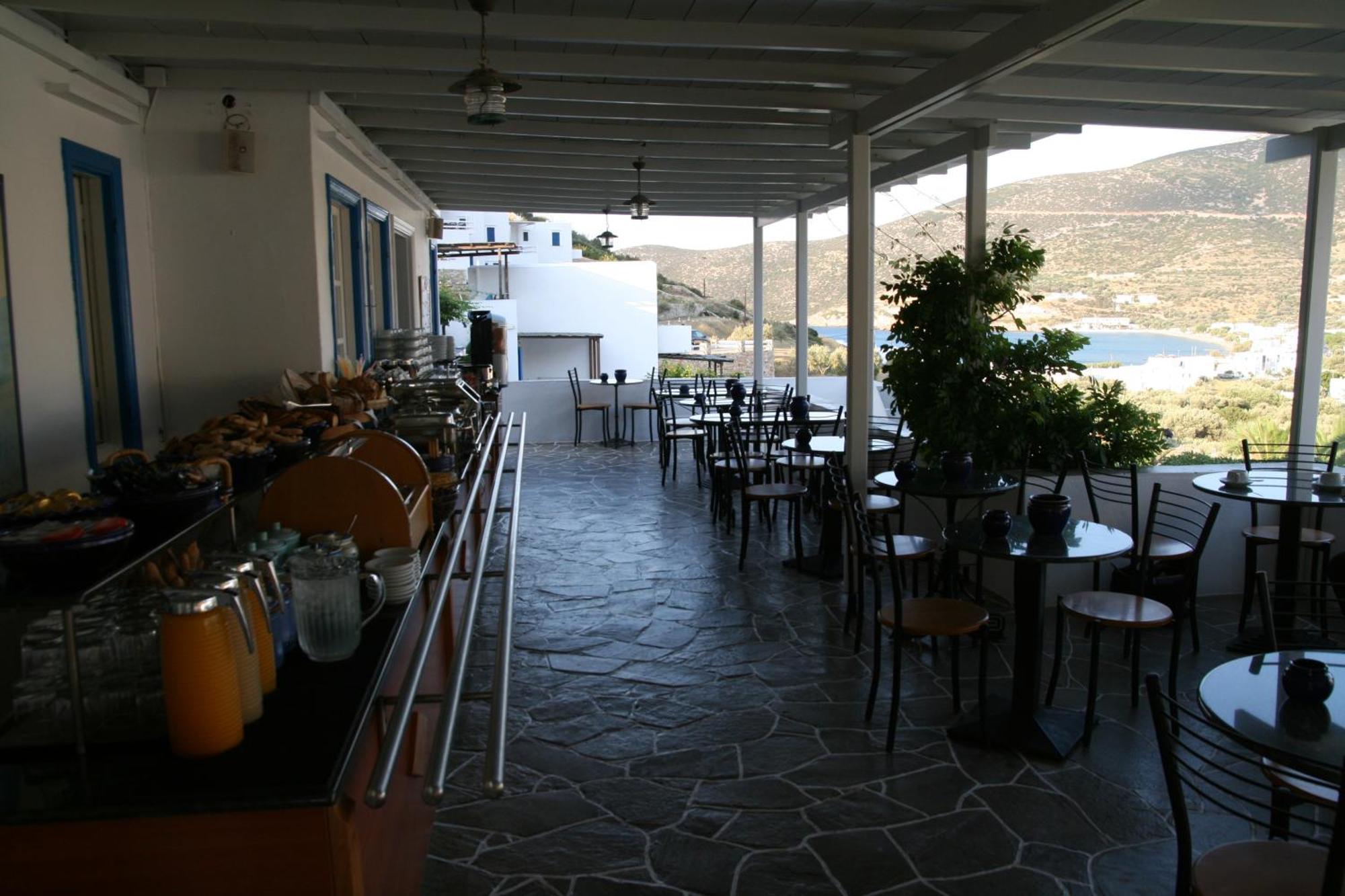 Alexandros Hotel Platis Gialos  Bagian luar foto
