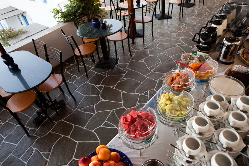 Alexandros Hotel Platis Gialos  Bagian luar foto