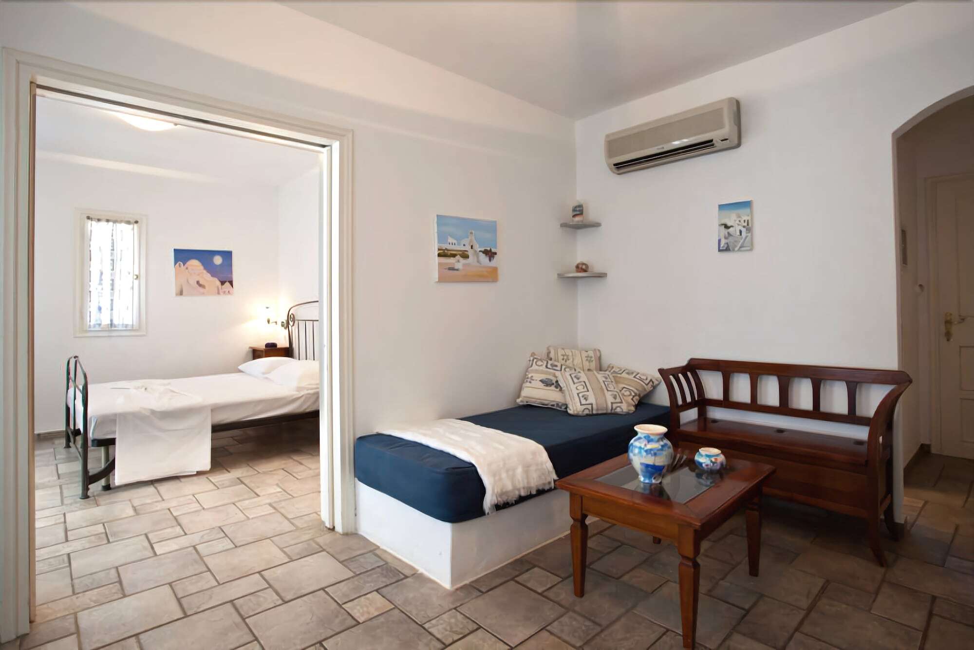 Alexandros Hotel Platis Gialos  Bagian luar foto