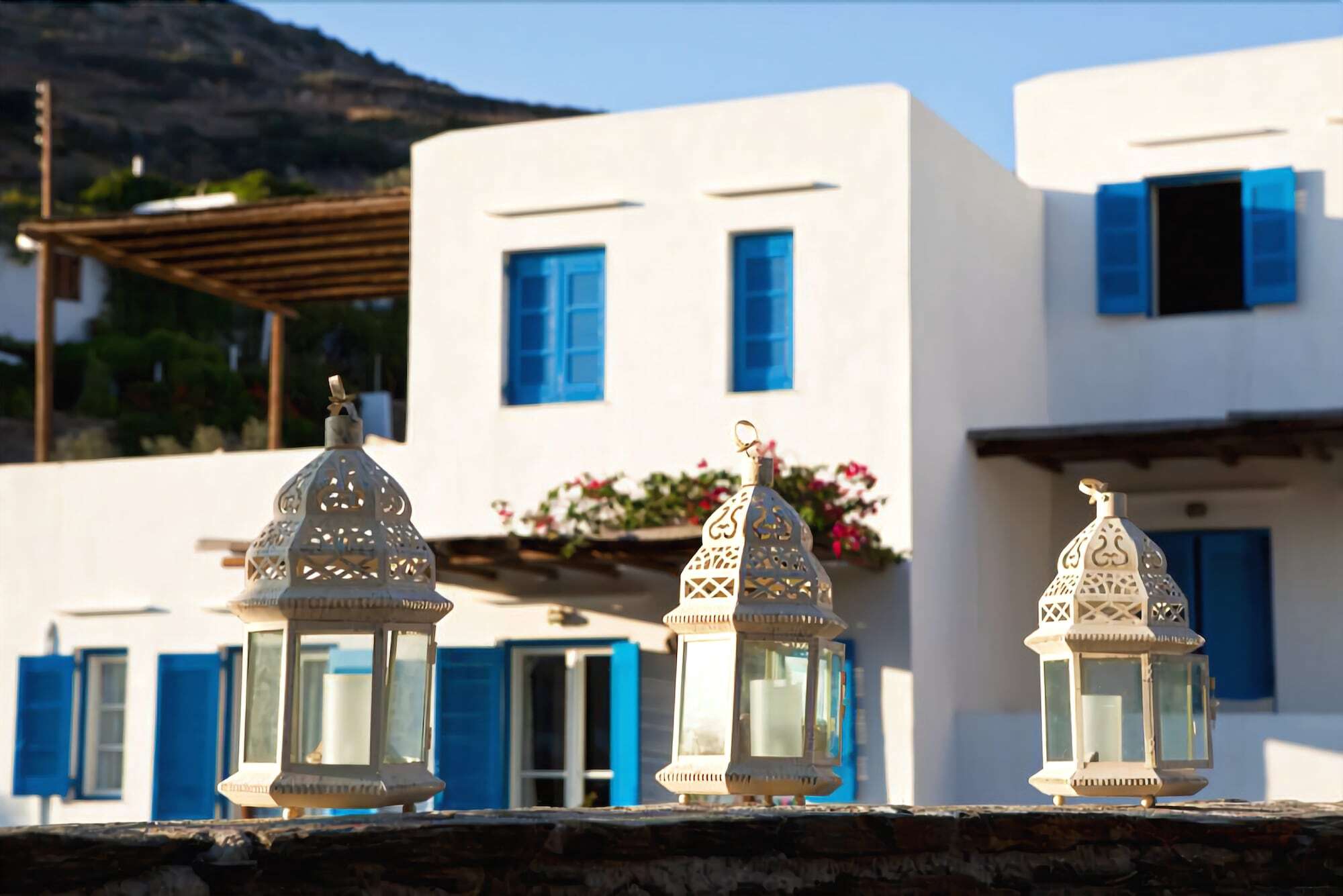 Alexandros Hotel Platis Gialos  Bagian luar foto